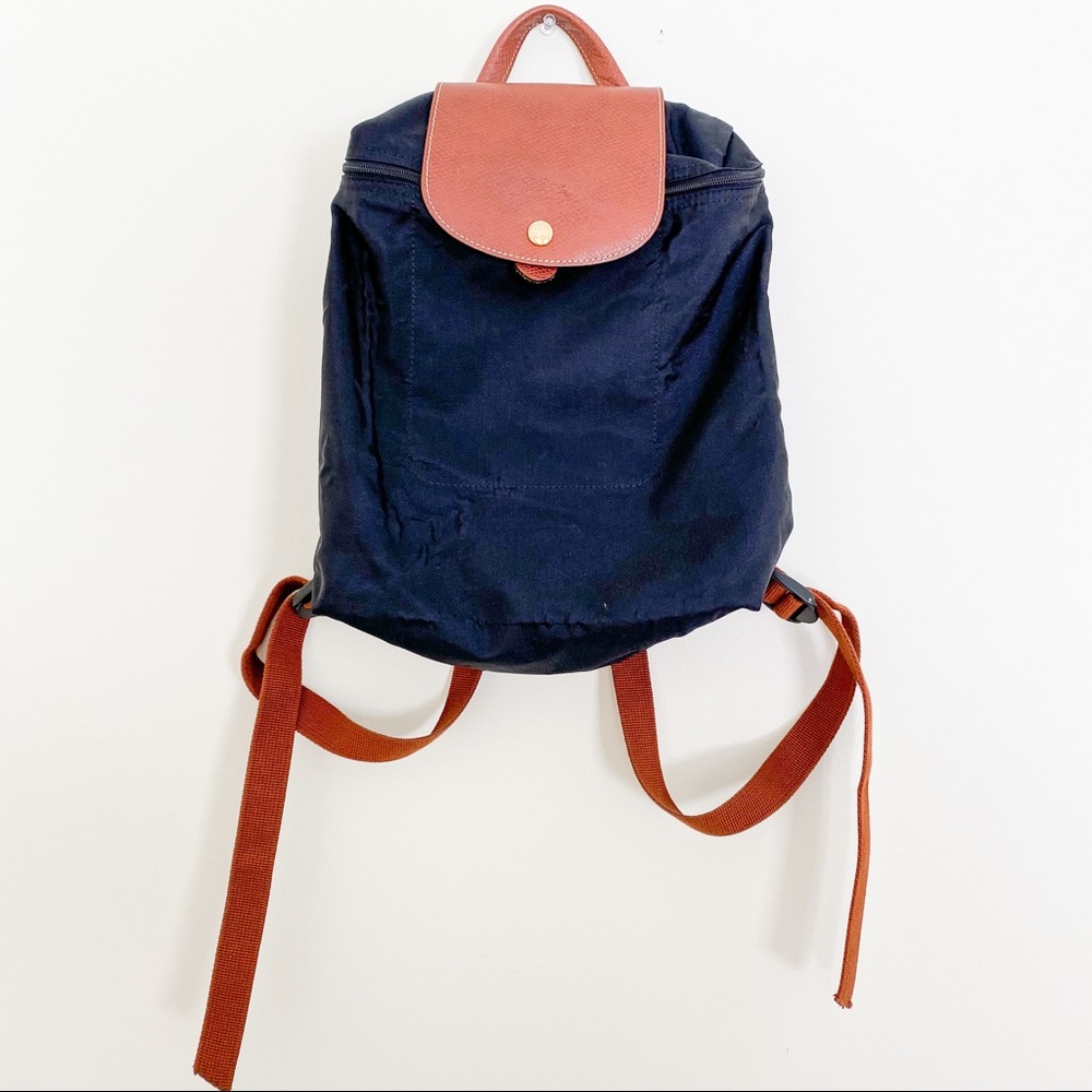 Long champ Le Pliage Sac A Dos Backpack Black